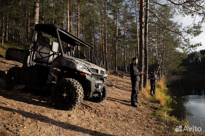 Новый Side-by-Side квадроцикл Cfmoto Uforce100 EPS