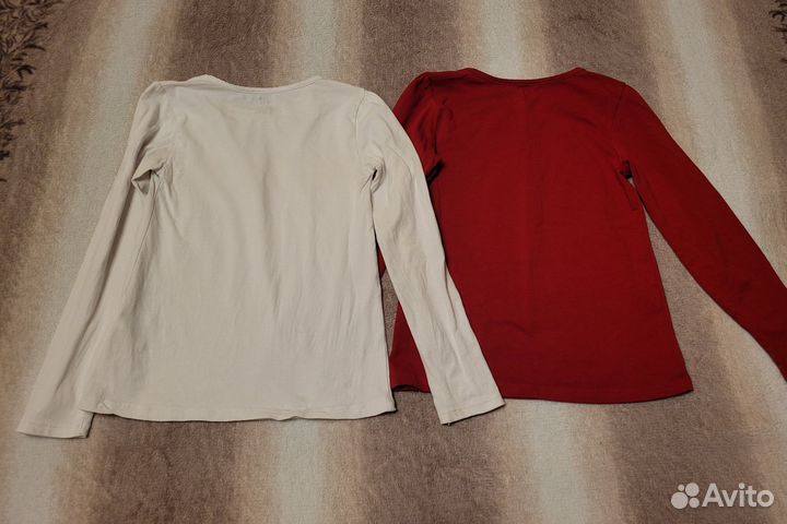 Лонгсливы hm для девочки 122-128