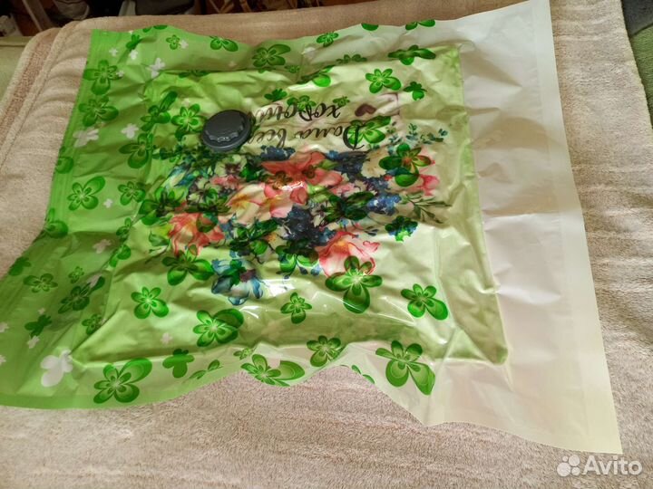 Вакуумный насос с пакетом 50х60 см