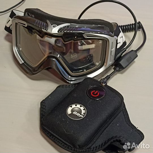 Очки для снегохода с подогревом