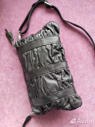 Сумка клатч натуральная кожа новая