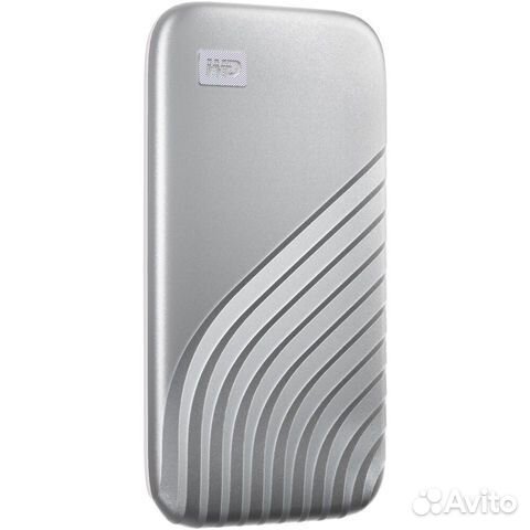 Western Digital 2TB My Passport SSD серебряный