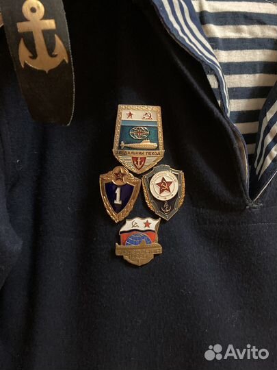 Форма моряка подводника СССР 1985-1988г.г