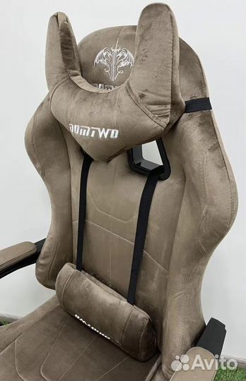 Компьютерное игровое кресло геймерское с массажем