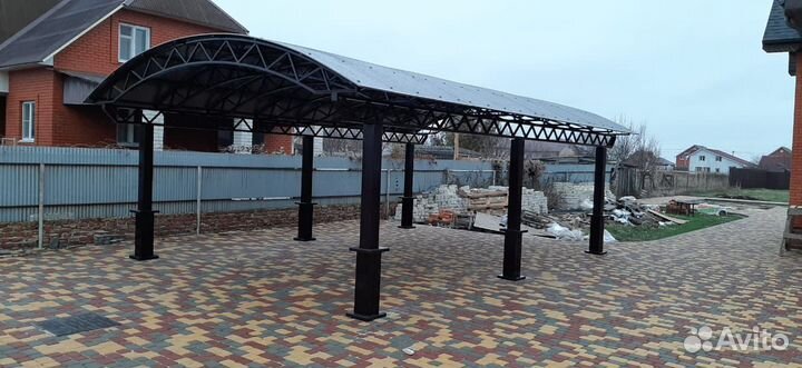 Навесы для авто.козырьки