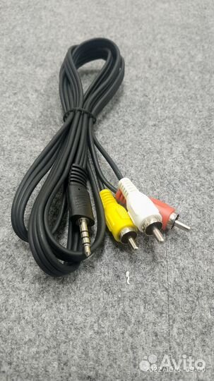 Кабель для аудио-видео mini jack(мини джек),RCA