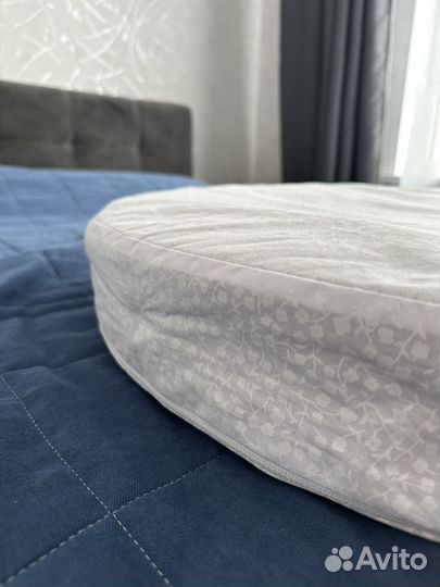 Круглый матрас для новорожденных 75х75