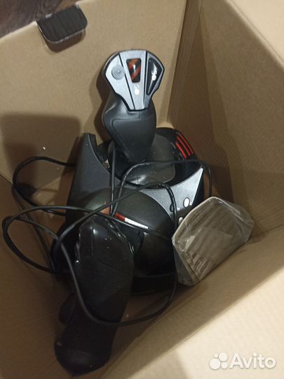 Джойстик ThrustMaster T Flight Hotas X черный