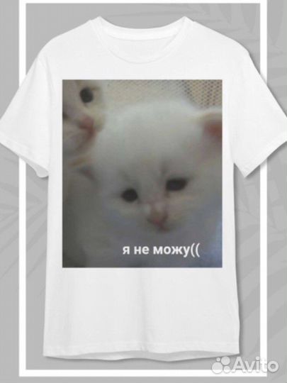 Футболки котята мемы