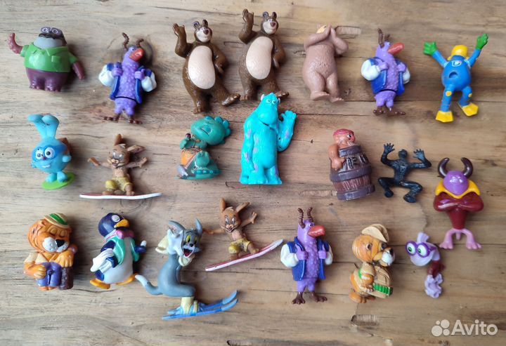 Игрушки из старых киндеров