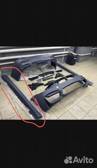 Пороги бмв ф30 f30 мтех