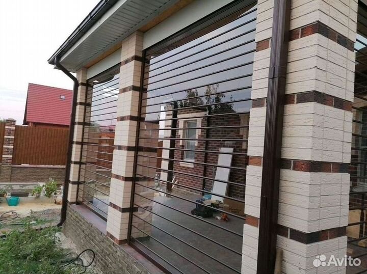 Прозрачные роллеты из монолитного поликарбоната