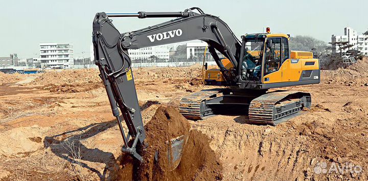 Аренда экскаватора гусеничного / Услуги экскаватор