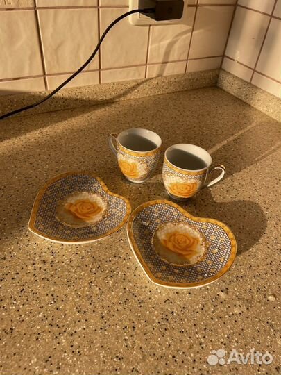 Новый набор чашек для эспрессо