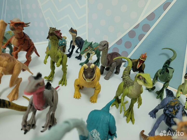 Динозавры jurassic world