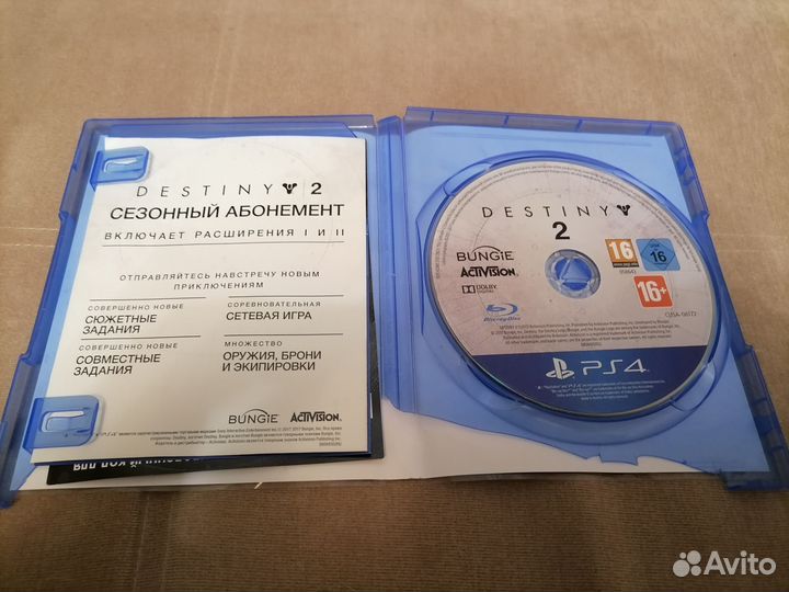 Игра destiny 2 PS4