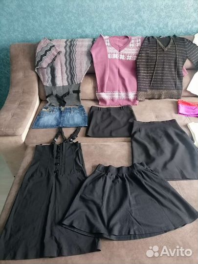 Вещи пакетом для девочки 42-44 размер