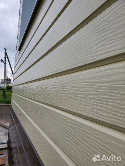 Сайдинг металлический / евробрус
