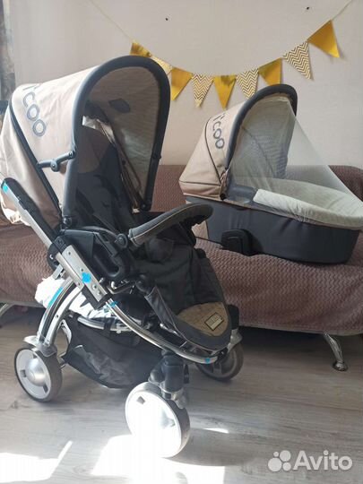 Коляска 2 в 1 i'coo pii