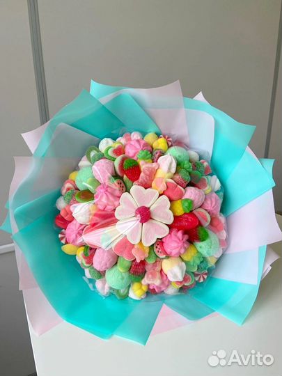 Мармеладный букет на день рождения, свадьбу