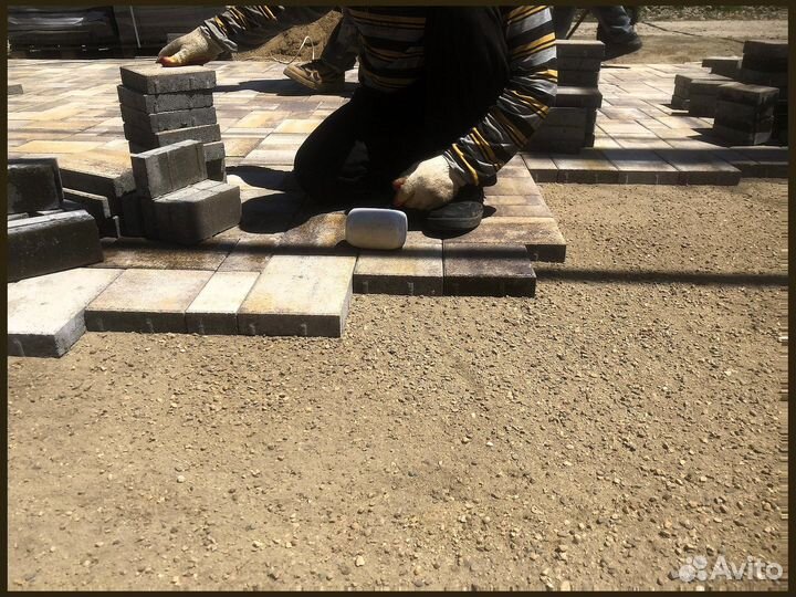 Брусчатка с доставкой заказ от 120 м2