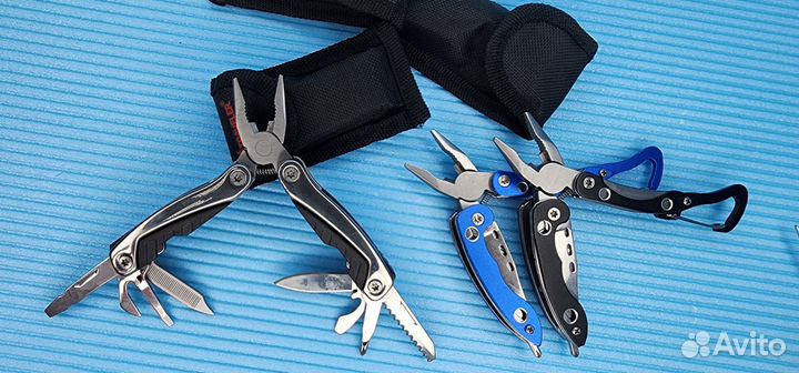 Мультитул Traveler плоскогубцы +инструменты внутри