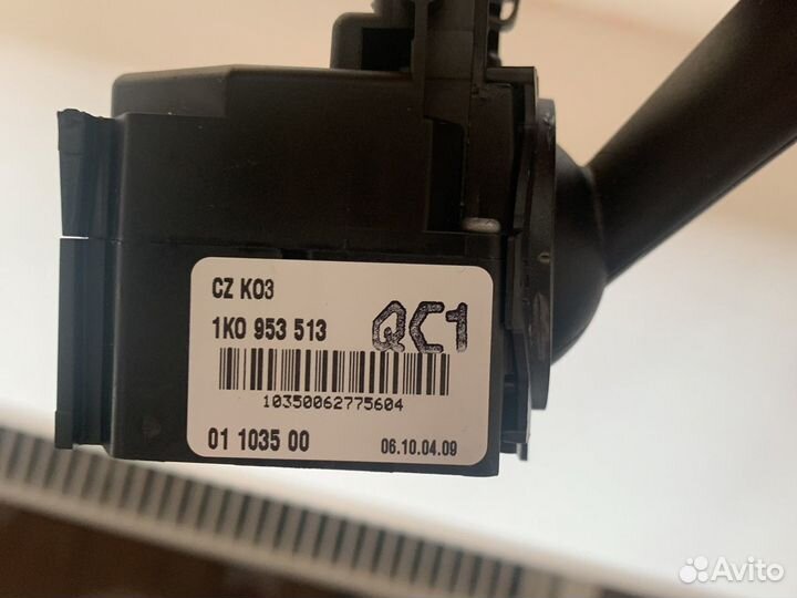 Подрулевой переключатель skoda octavia a5