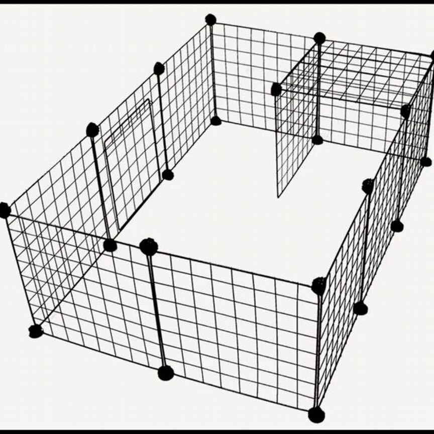 Вольер металлический секционный