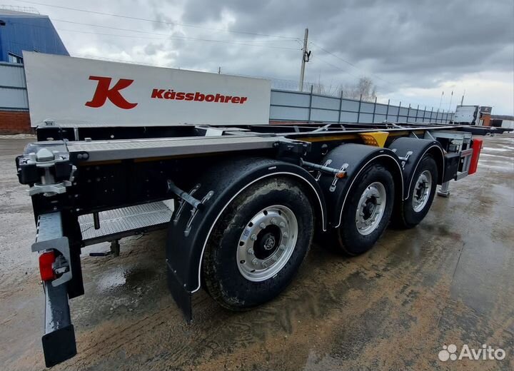 Полуприцеп контейнеровоз Kassbohrer Multicont, 2023