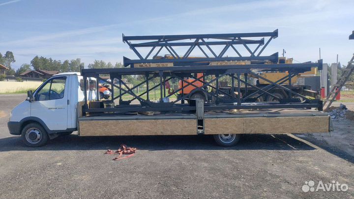 Грузоперевозки Открытые газели с катюшей