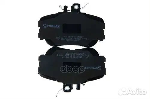 1604 000B-SX колодки дисковые передние