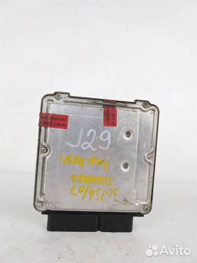 Блок управления двигателем фольксваген туарег 200