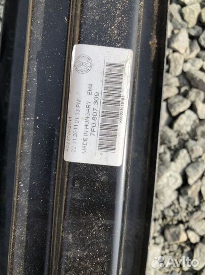 Усилитель заднего бампера porsche cayenne 958