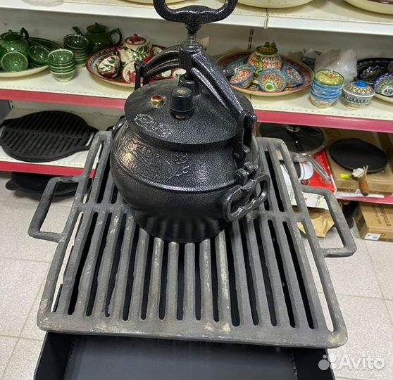 Чугунная решетка гриль