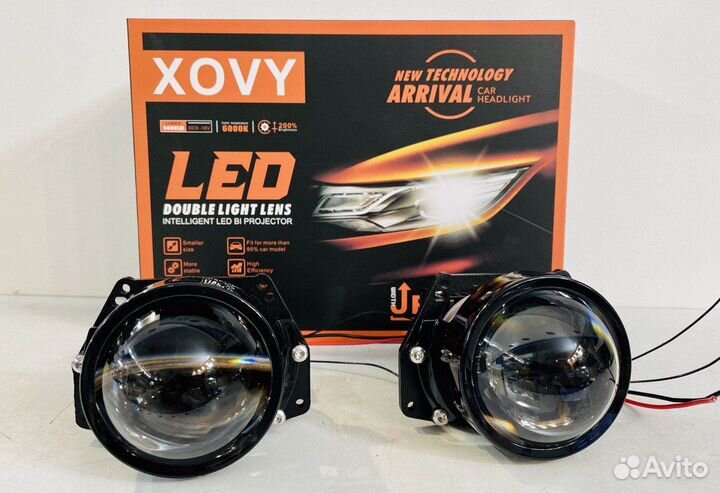 BI-LED модули в фары светодиодные линзовые