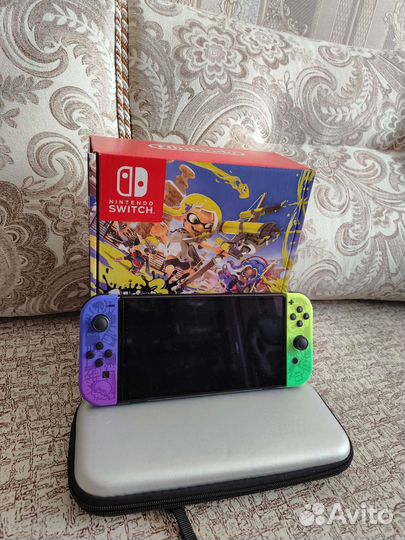 Nintendo switch oled splatoon 3 edition