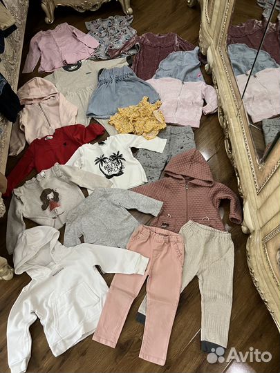 Пакет вещей на девочку 86 92