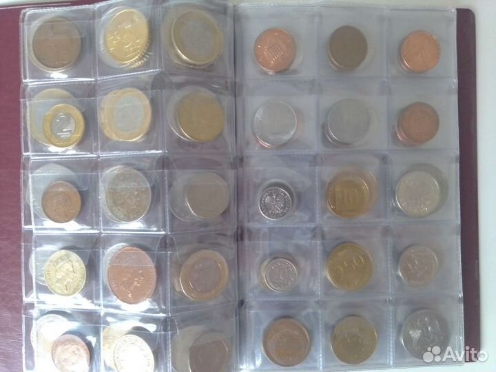 Альбом с монетами