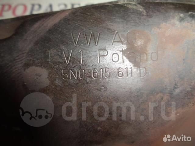 Щит опорный задний левый VW Tiguan 2007-2011