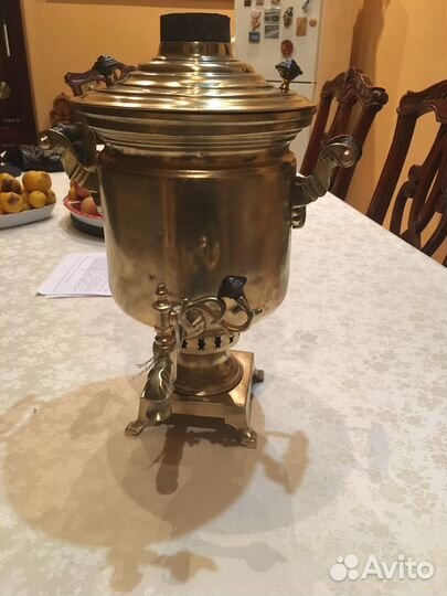 Самовар на дровах. Предметы под реставрацию