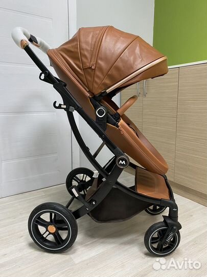 Коляска 3 в 1 Эко кожа (новая)