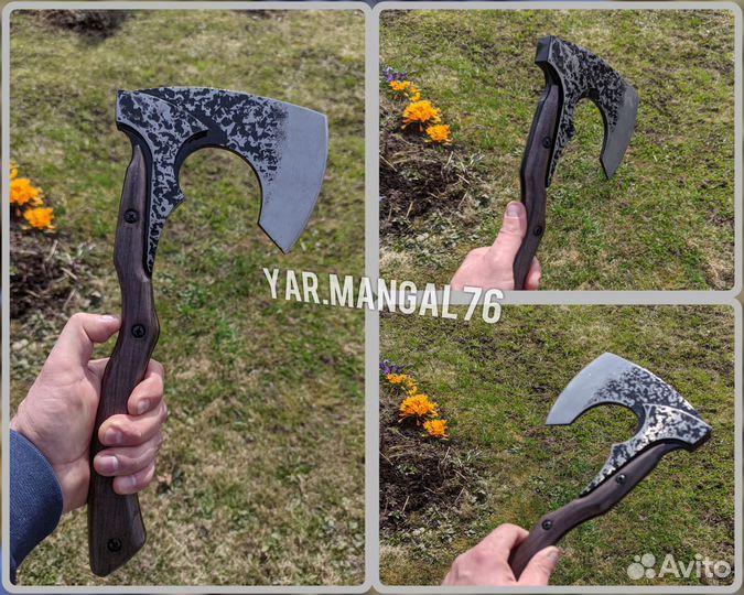 Топоры ручной работы для дров и разделки мяса