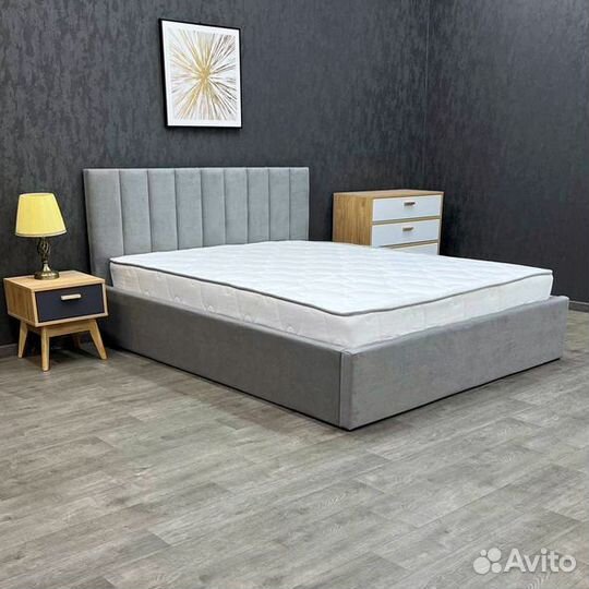 Кровать с Матрасом и Подъемным механизмом