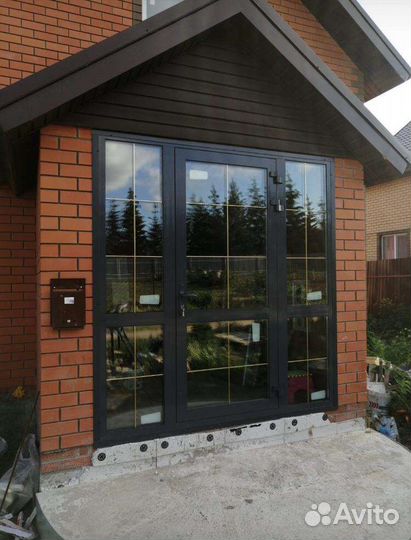 Дверь, витраж, окна и входная группа