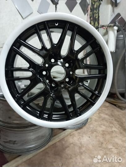 Порошковая покраска дисков, пескоструй