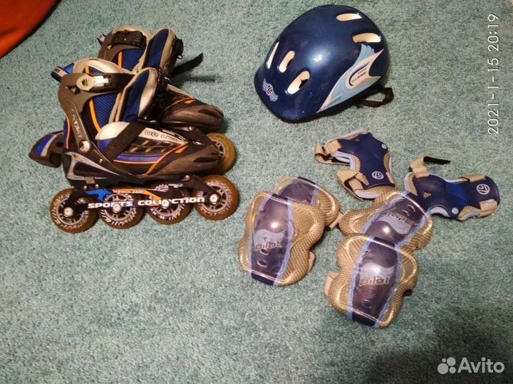 Ролики+ защита рук и ног