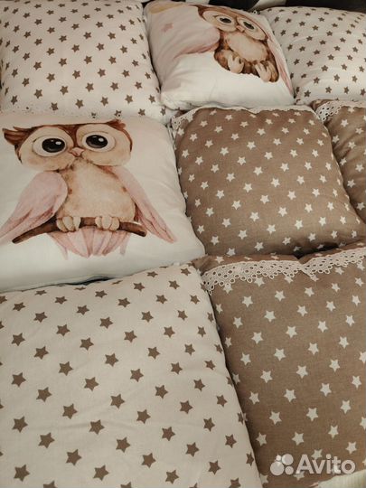 Бортики в кроватку