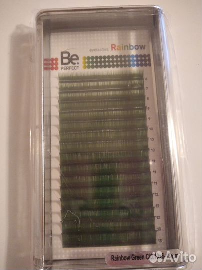 Ресницы для наращивания цветные