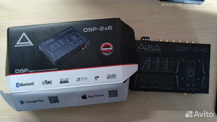 Процессор Aura dsp 2x6 б/у