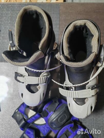 Роликовые коньки детские раздвижные